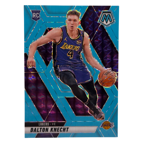 24/25 Panini Mosaic Basketball Dalton Knecht RC Blue Fluorescent /75