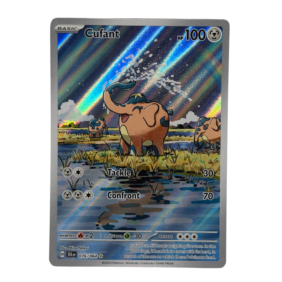 Pokemon TCG: Cufant 076/064 SV: Shrouded Fable Holo IR NM