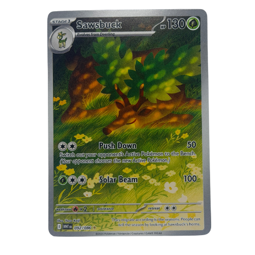 Pokemon TCG: Sawsbuck Illustration Rare 092/086 SV: White Flare NM