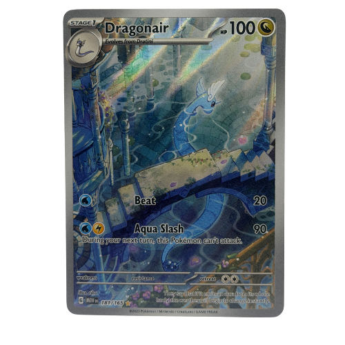 Pokemon TCG: Dragonair 181/165 SV: Scarlet & Violet 151 Illustration Rare NM