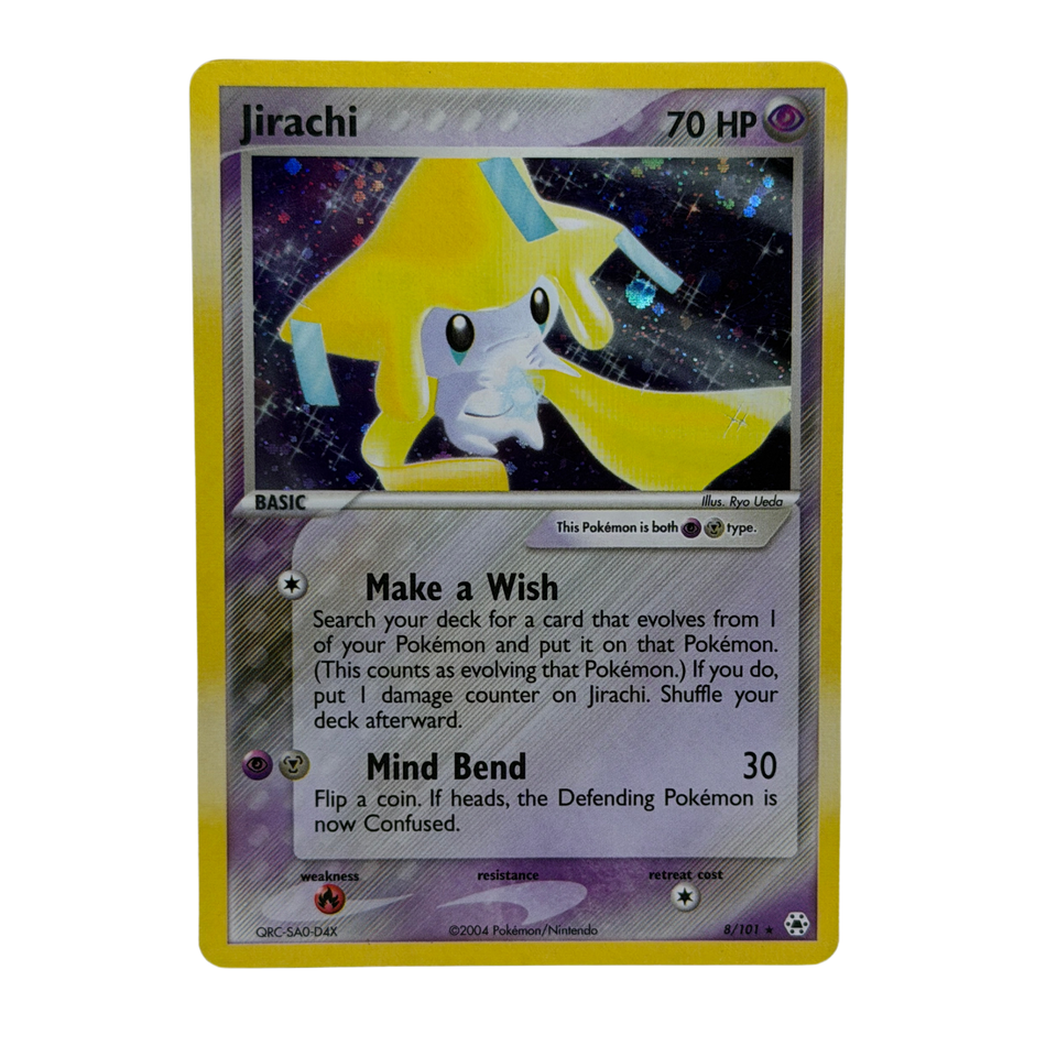 Pokémon TCG: Jirachi 8/101 2004 Hidden Legends NM