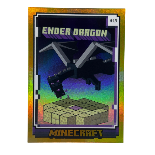 2024 Panini Minecraft Ender Dragon Gold Parallel /99 NM