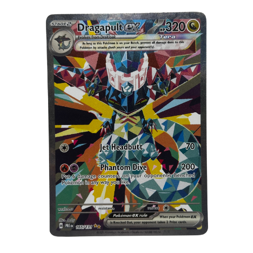 Pokémon TCG: Prismatic Evolutions Dragapult EX 165/131 NM Special Illustration