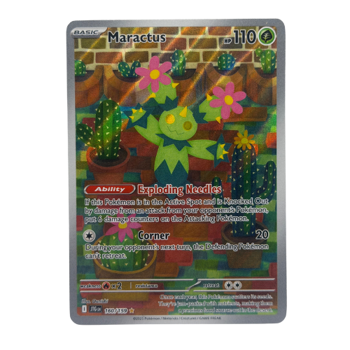 Pokémon TCG: Maractus Illustration SV09 Journey Together 160/159 NM