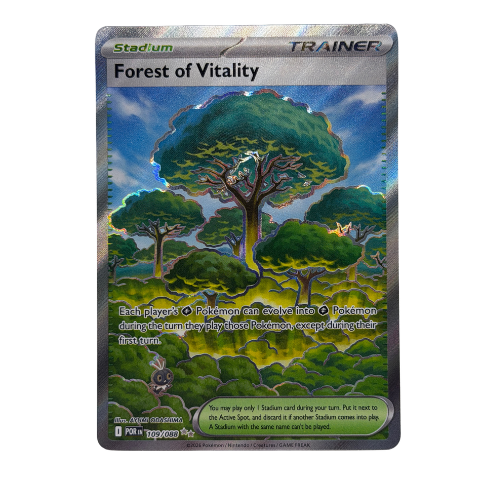 Pokemon TCG: Forest of Vitality Full Art 109/088 ME03: Perfect Order NM