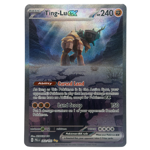 Pokemon TCG: Ting-Lu ex SIR Paldea Evolved 263/193 NM