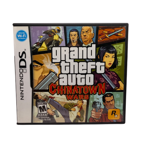 Nintendo DS: Grand Theft Auto: Chinatown Wars GTA Complete With Map (2009)