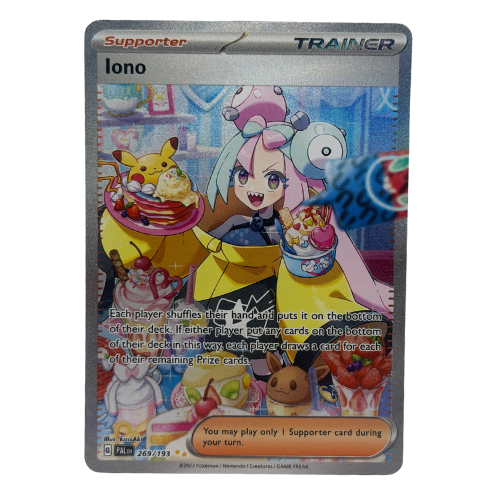 Pokemon TCG: Iono 269/193 SV Paldea Evolved Special Illustration Rare NM