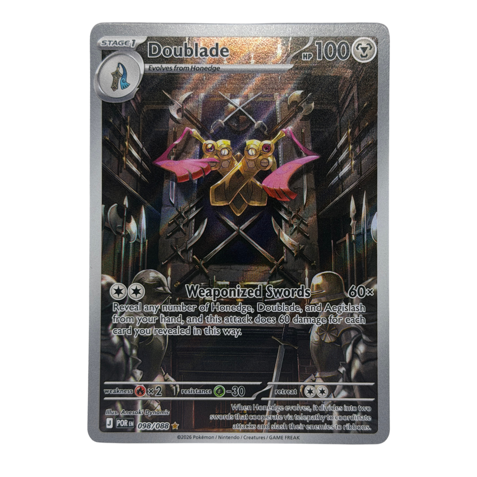 Pokemon TCG: Doublade 098/088 Me03: Perfect Order Holo NM