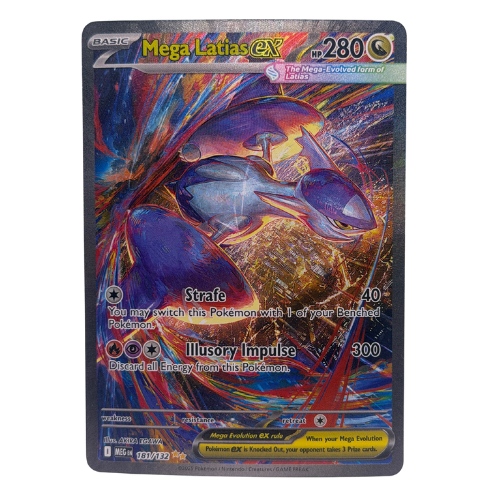 Pokemon TCG: Mega Latias ex 181/132 Mega Evolution SIR NM