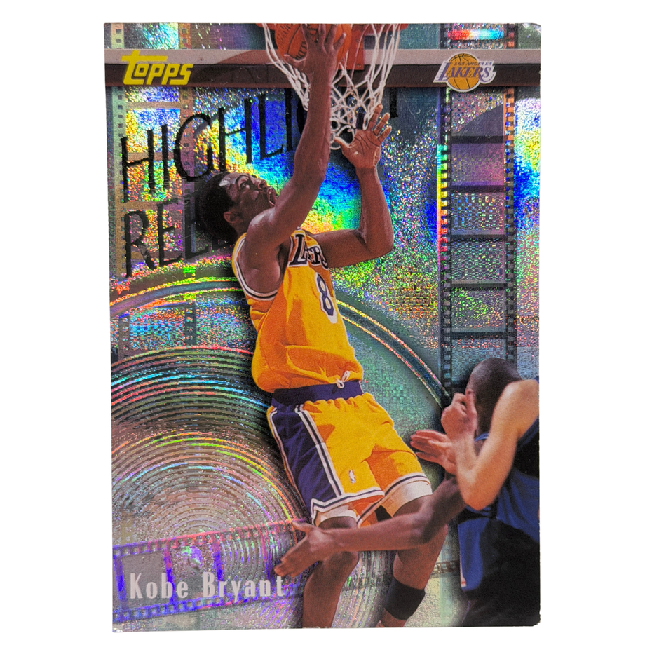 1999-00 Topps Chrome Kobe Bryant Highlight Reels #HR4 EX condition