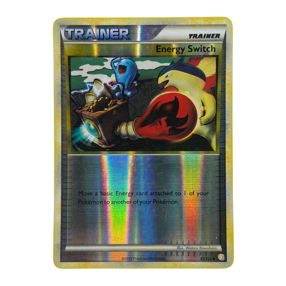 Pokemon TCG: Energy Switch 91/123 HeartGold & SoulSilver LP