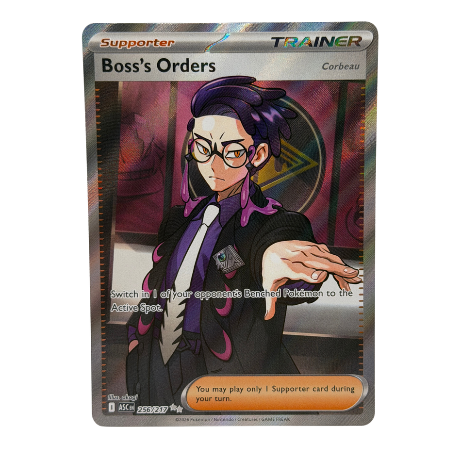 Pokemon TCG: Boss’s Orders #256/217: Ascended Heroes NM