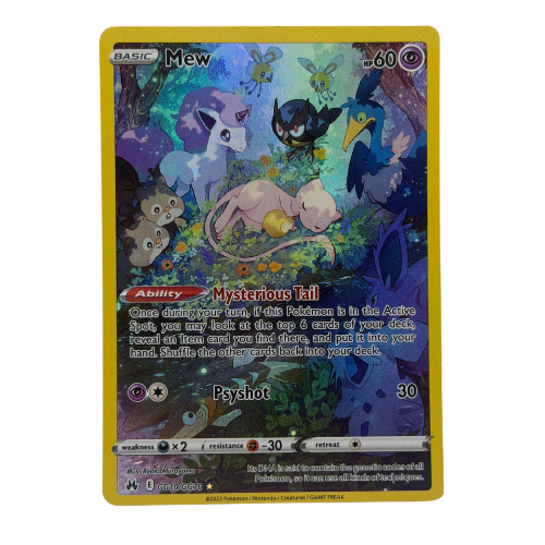 Pokémon TCG: Crown Zenith Mew GG10/GG70 NM