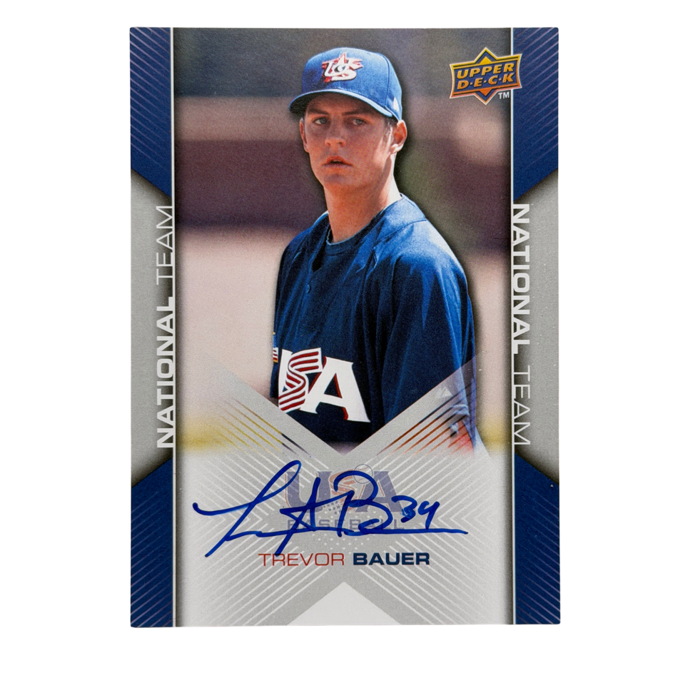 2009 Upper Deck USA Baseball Box Set Trevor Bauer #USA-61 Auto National Team