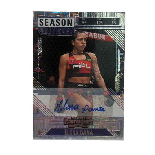 2025 Panini Contenders PFL Season Ticket Signatures Elora Dana Auto NM