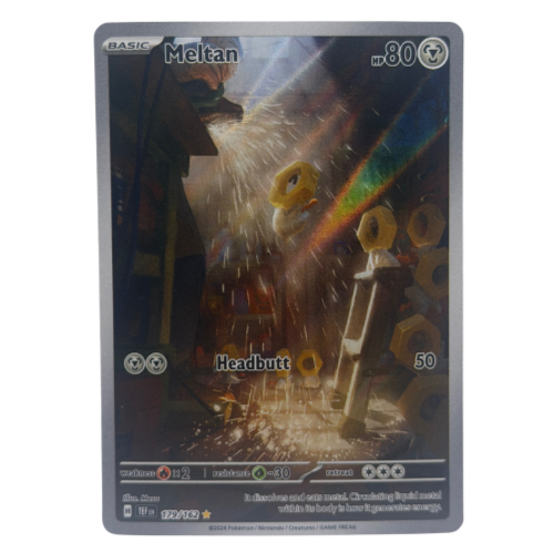 Pokemon TCG: Meltan 179/162 Temporal Forces Illustration Rare NM