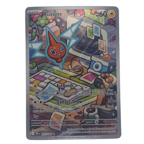 Pokemon TCG: Rotom 197/182 SV10: Destined Rivals NM