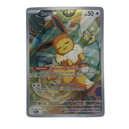 Pokemon TCG: Eevee 173 Sv: Scarlet & Violet Promo Cards Holo NM