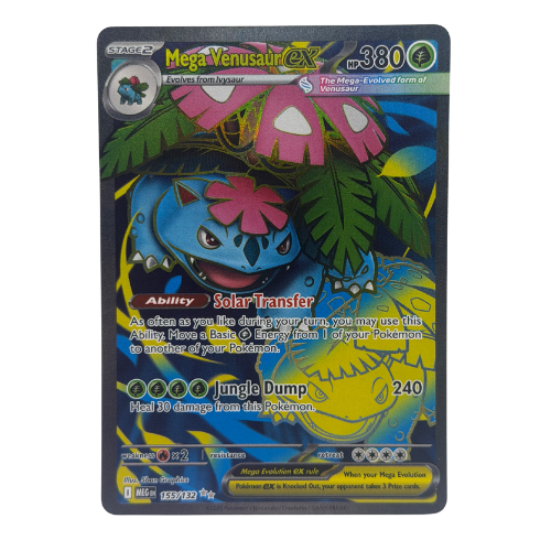 Pokémon TCG: Mega Venusaur Ex Full Art 155/132 NM
