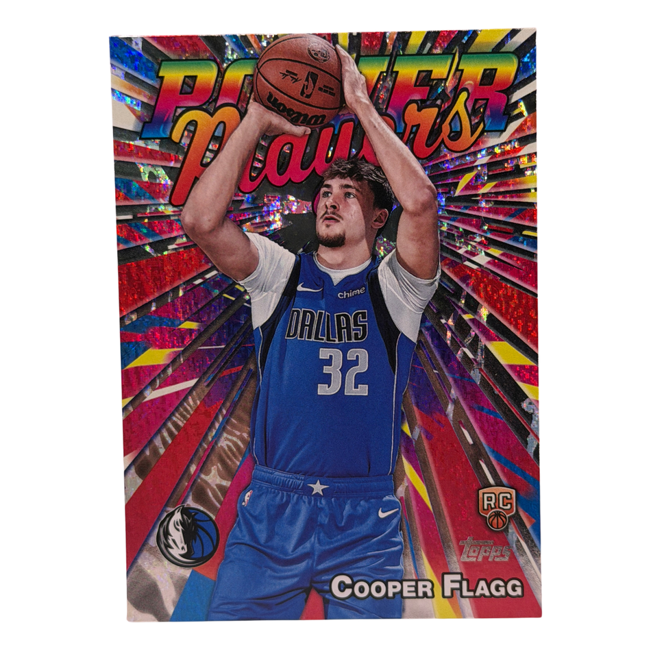 2025-26 Topps Power Players Cooper Flagg #PP-16 Holofoil RC