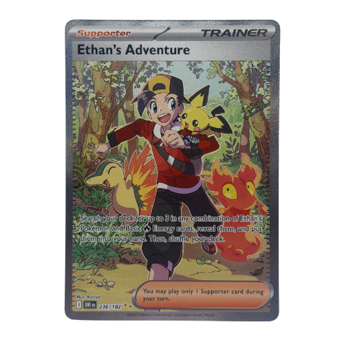 Pokémon TCG: Destined Rivals Ethans Adventure SIR 236/182 NM