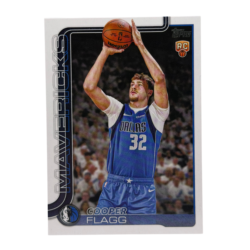 2025-26 Topps Flagship Cooper Flagg Rookie Base Set #201 Mavericks RC