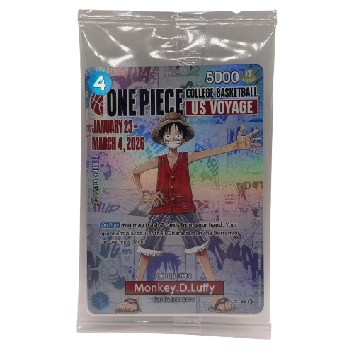 Bandai: One Piece College Basketball Monkey D. Luffy Promo