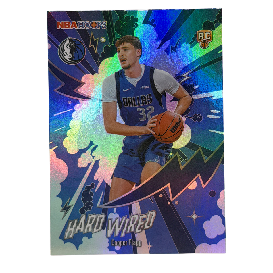 2025-26 Topps NBA Hoops Hardwired Cooper Flagg RC Insert #HW-21