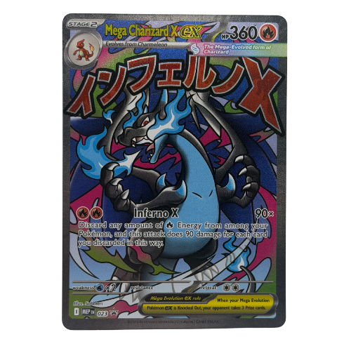 Pokemon TCG: Mega Charizard X ex 023 Phantasmal UPC Promo NM