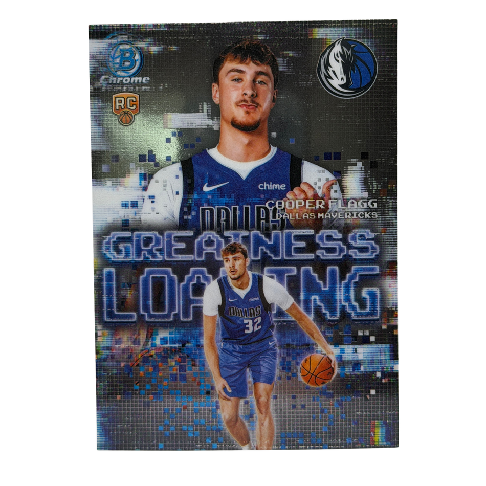 2025-26 Topps Bowman Cooper Flagg RC Insert Greatness Loading #GL-1