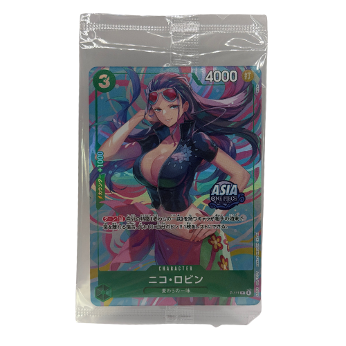 Bandai: One Piece Nico Robin P-111 ASIA Promo vol.2 Japanese NM