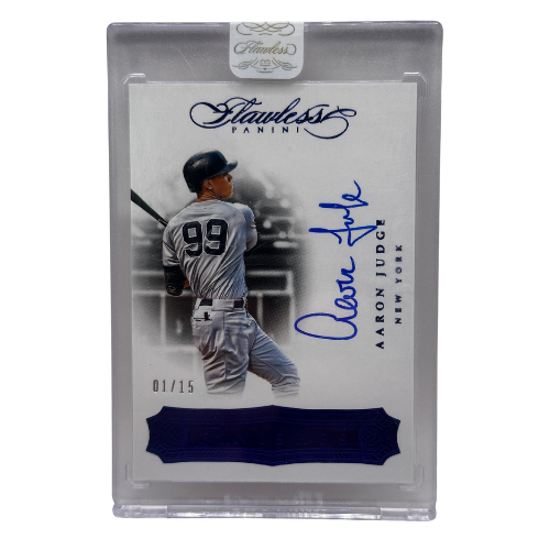 2017 Panini Flawless Aaron Judge RC Auto /15