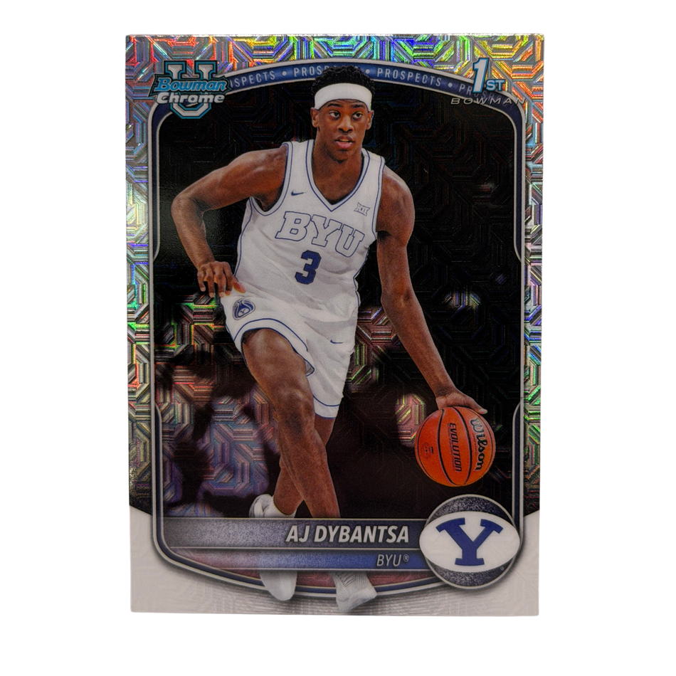 2025-26 Bowman Chrome 1st Prospects AJ Dybantsa #BCP-1 Mojo Refractor RC