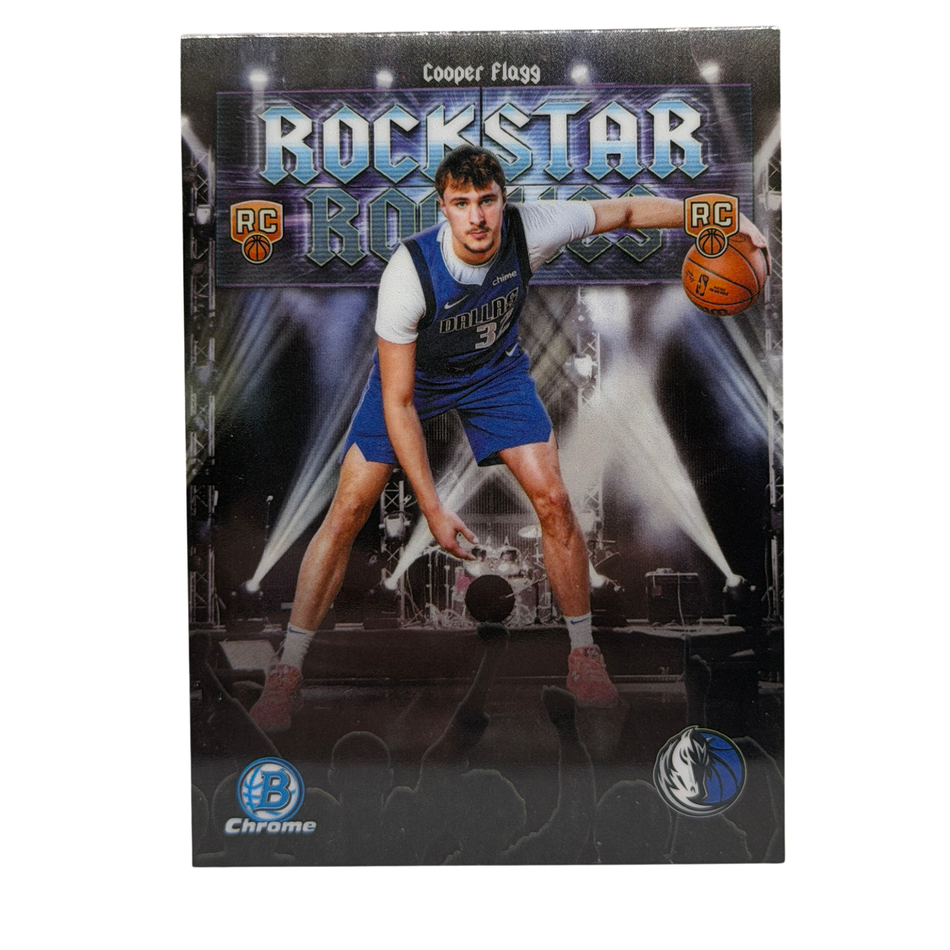 2025-26 Bowman Rockstar Rookies Cooper Flagg #RR-1 RC