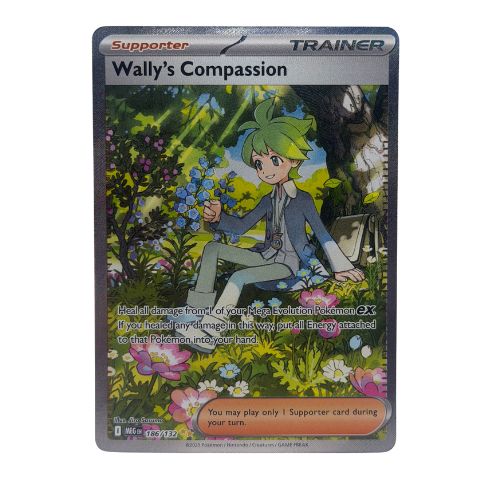 Pokemon TCG: Wally's Compassion SIR ME01: Mega Evolution 186/132 NM