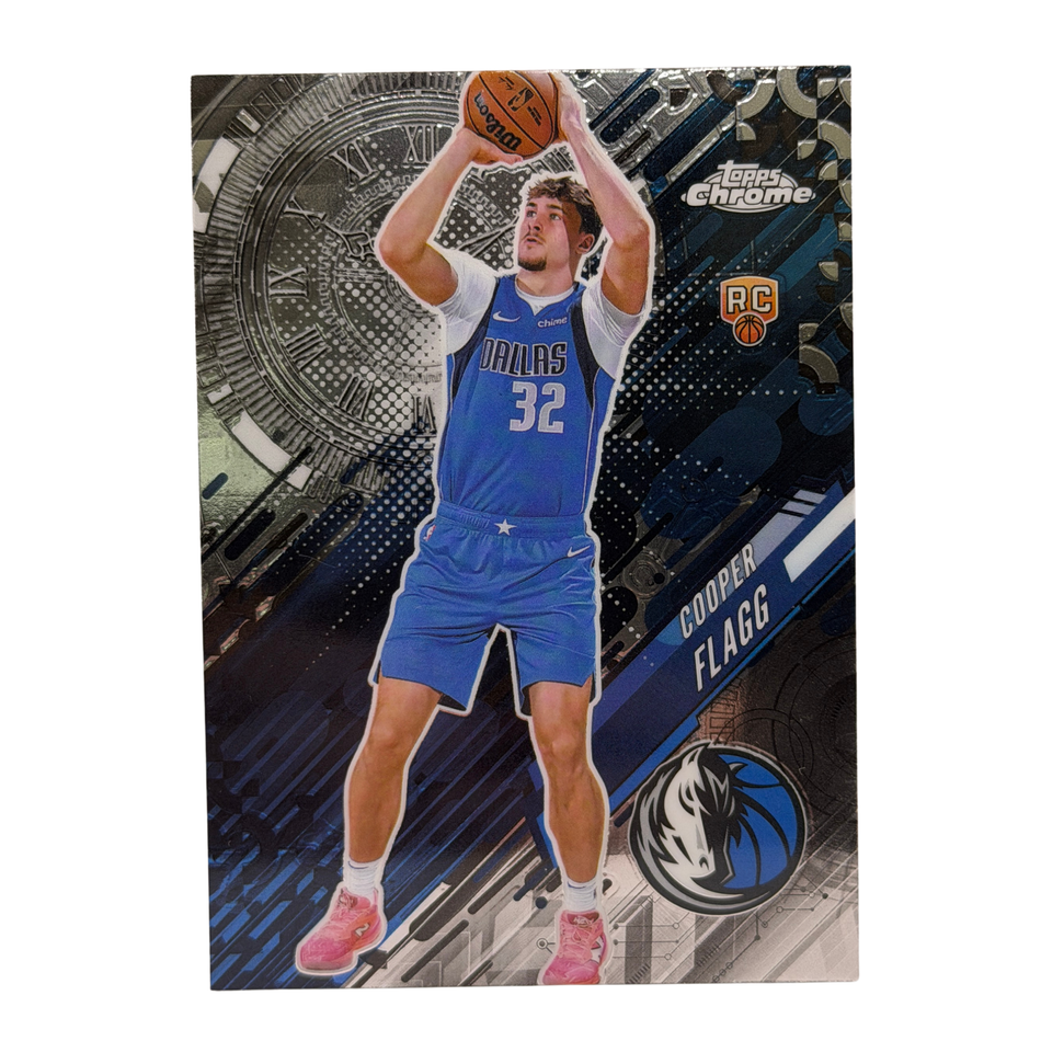 2025-26 Topps Chrome Cooper Flagg Go Time RC #GT-16 Dallas Mavericks