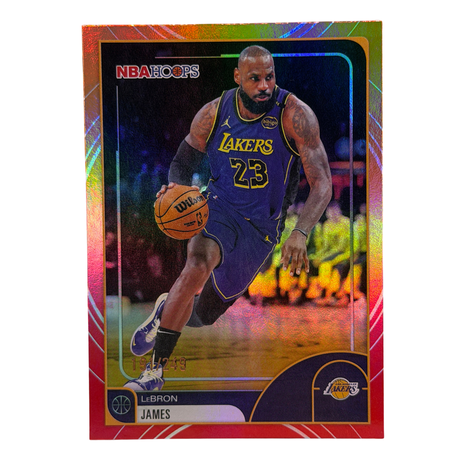 2025-26 Topps NBA Hoops Basketball /249 LeBron James #84