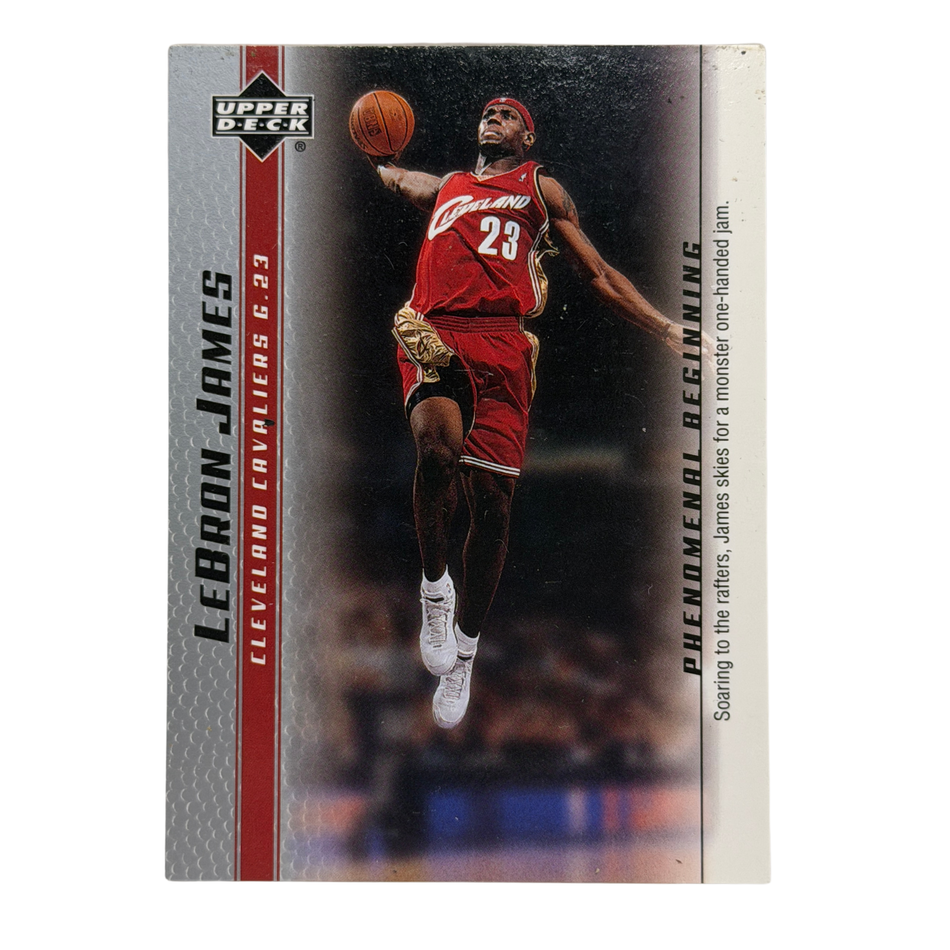 2003-04 Upper Deck Lebron James Phenominal Beginning Ex/Vg