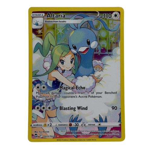 Pokemon TCG: Altaria TG11/TG30 Silver Tempest Trainer Gallery Holo NM
