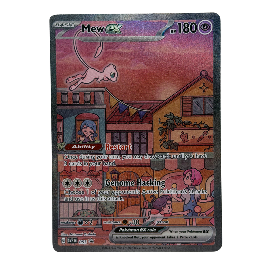 Pokemon TCG: Mew EX 053 Holo Black Star Promo Scarlet & Violet 151 NM