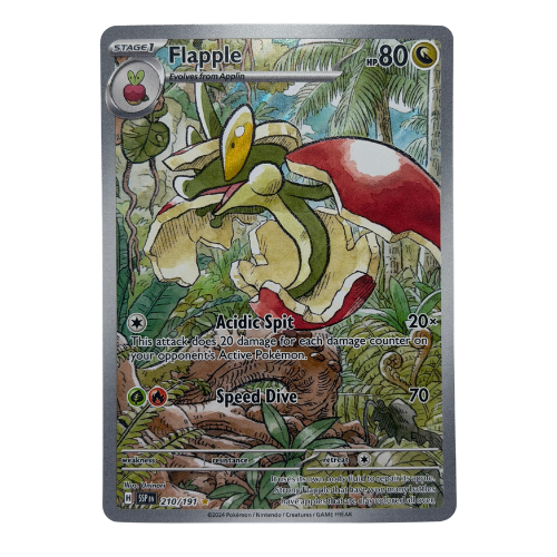 Pokemon TCG: Flapple 210/191 Surging Sparks Illustration Rare NM
