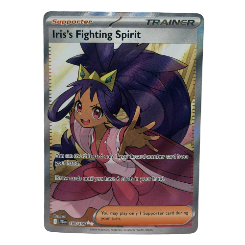 Pokemon TCG: Iris's Fighting Spirit Ultra Rare Journey Together 180/159 NM