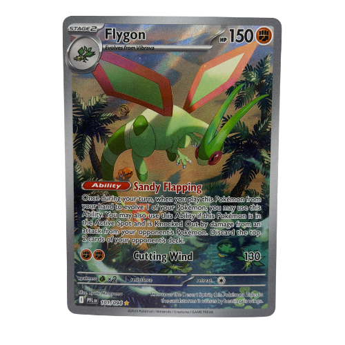 Pokemon TCG: Flygon 101/094 Holo Full Art Me02: Phantasmal Flames NM