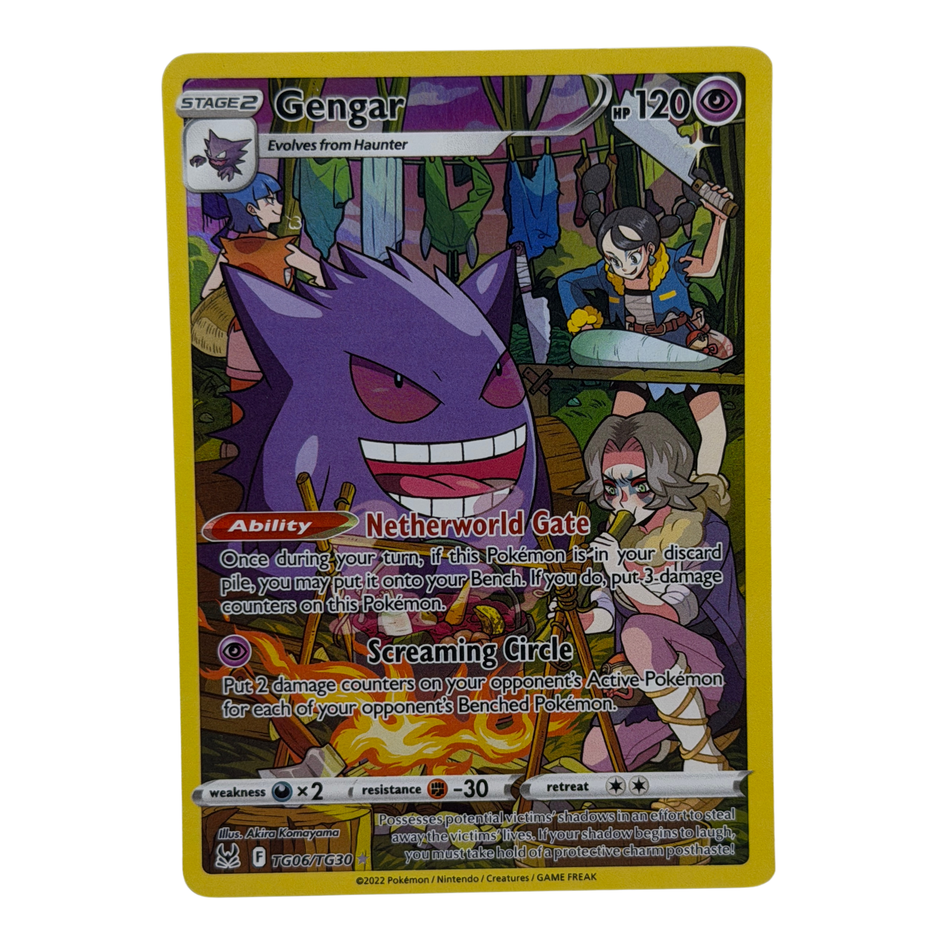 Pokemon TCG: Gengar TG06/TG30 Lost Origin Trainer Gallery NM