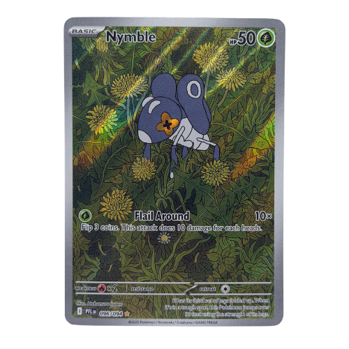 Pokemon TCG: Nymble 096/094 Holo Illustration Rare Phantasmal Flames NM
