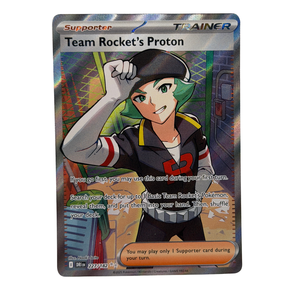 Pokemon TCG: Team Rocket's Proton 227/182 Ultra Rare Destined Rivals NM