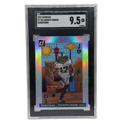 2022 Panini Donruss Optic Downtown Davante Adams #DT-DA PSA 10