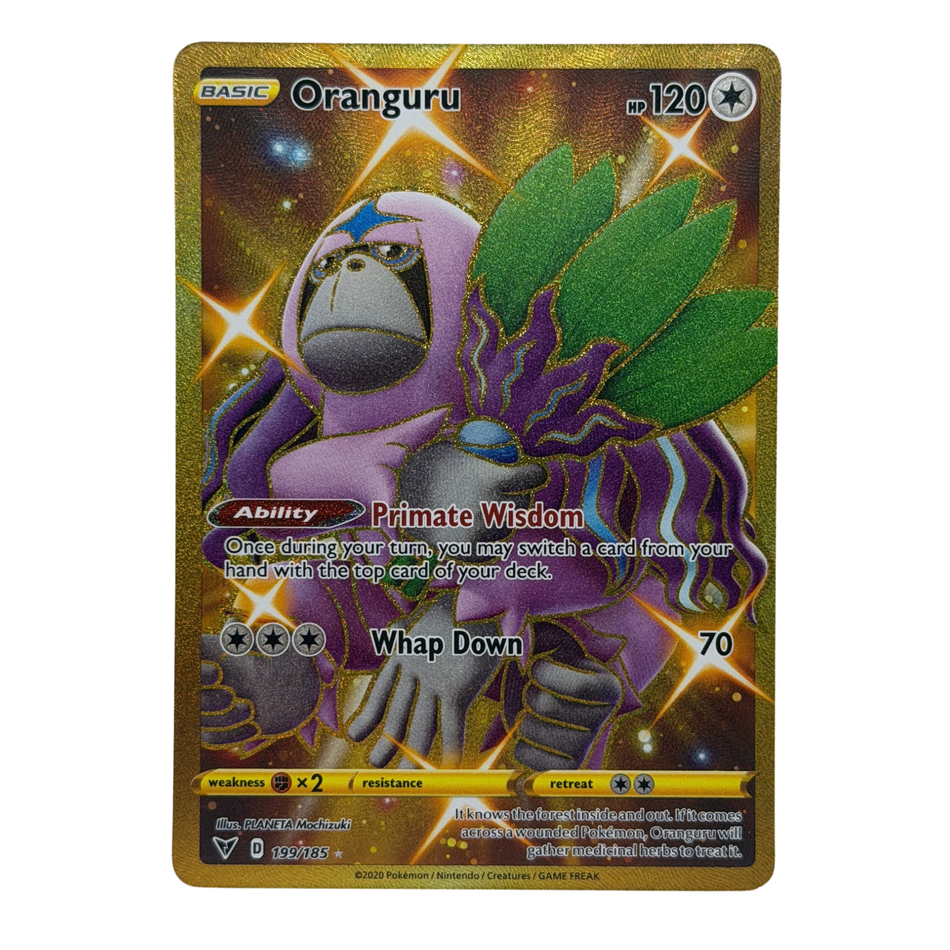 Pokemon TCG: Oranguru 199/185 Secret Rare Vivid Voltage NM