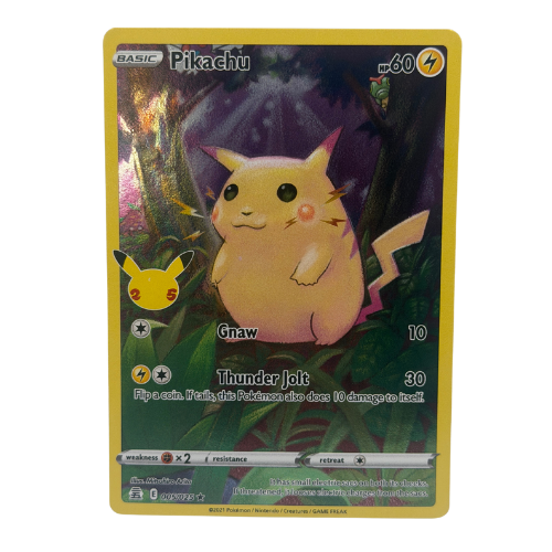 Pokemon TCG: Pikachu 005/025 Holo Rare Celebrations NM